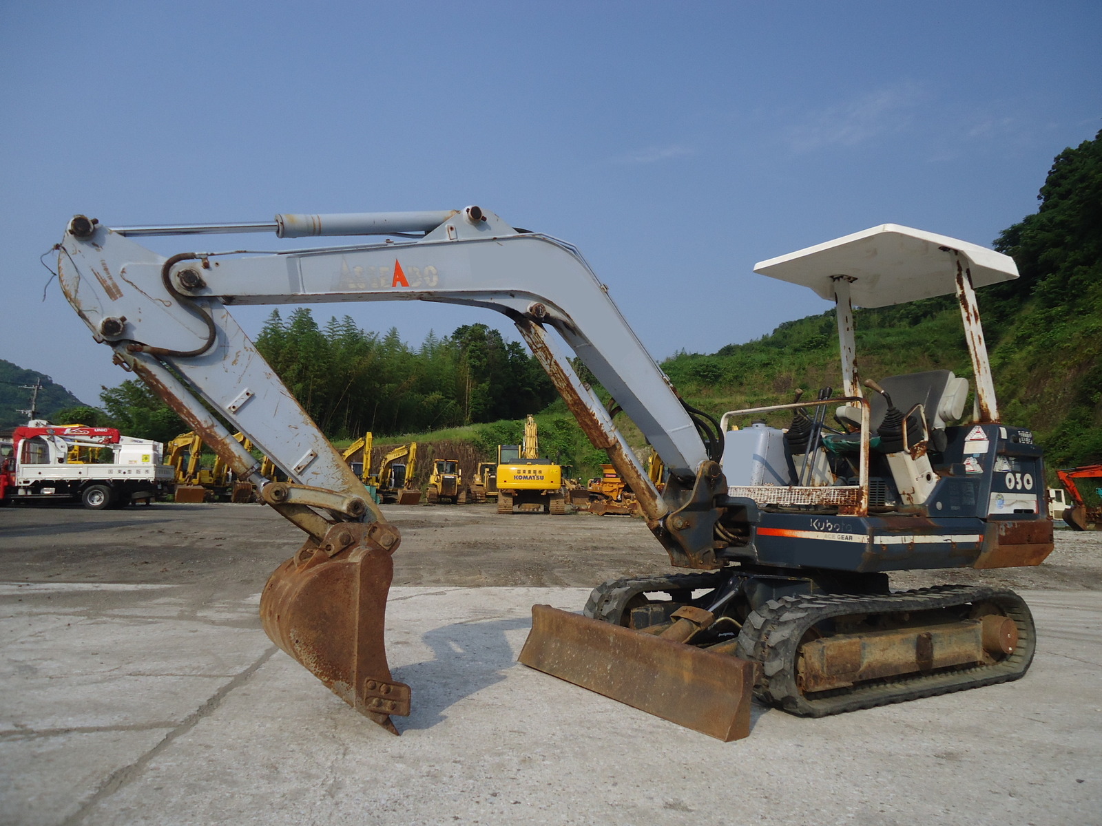 Used Construction Machine Used KUBOTA KUBOTA Excavator ~0.1m3 KX-030