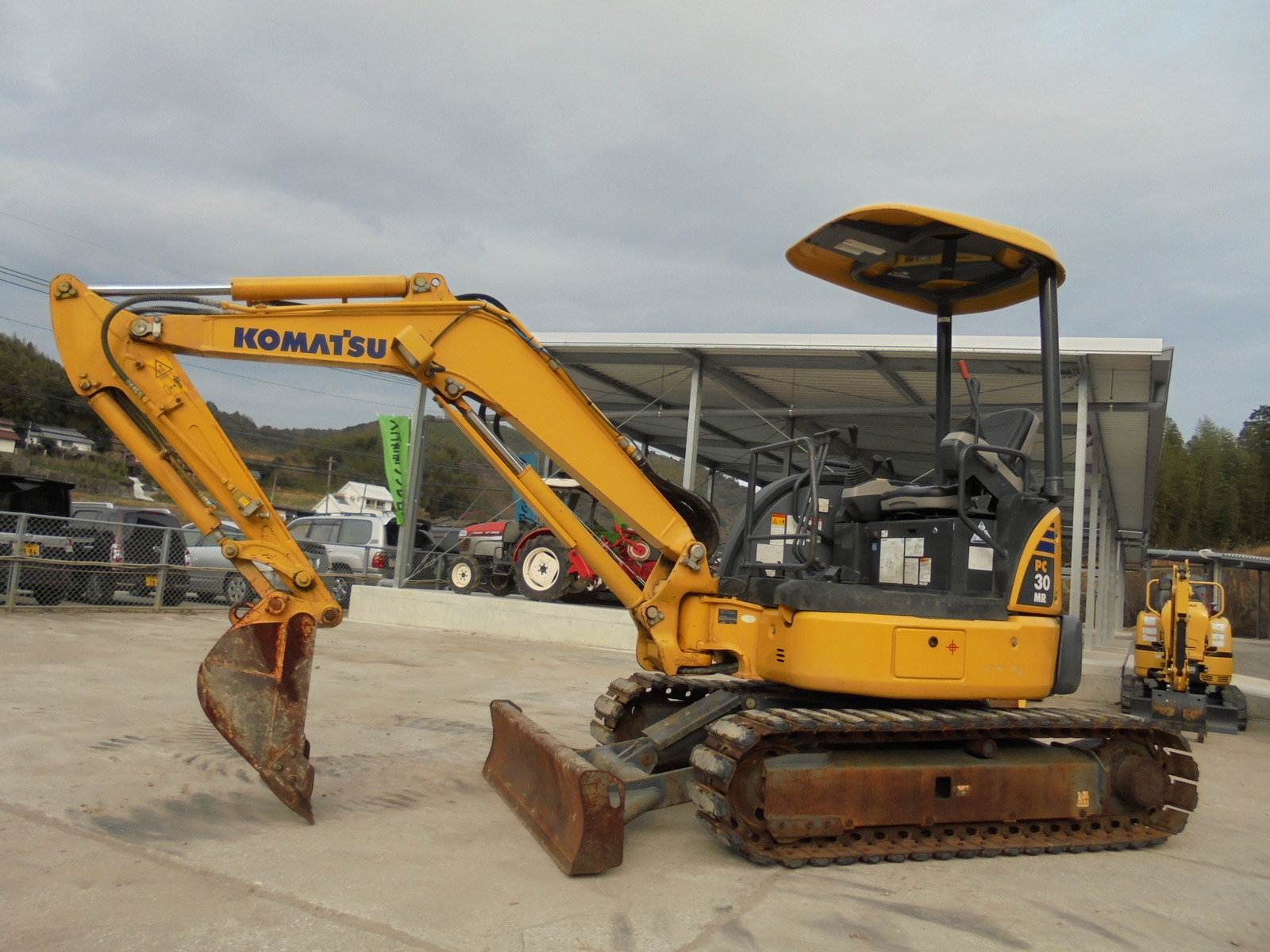 Used Construction Machine Used KOMATSU KOMATSU Excavator ~0.1m3 PC30MR-3