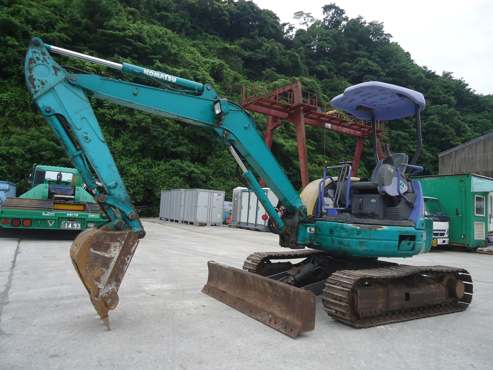 Used Construction Machine Used KOMATSU KOMATSU Excavator ~0.1m3 PC35MR-1