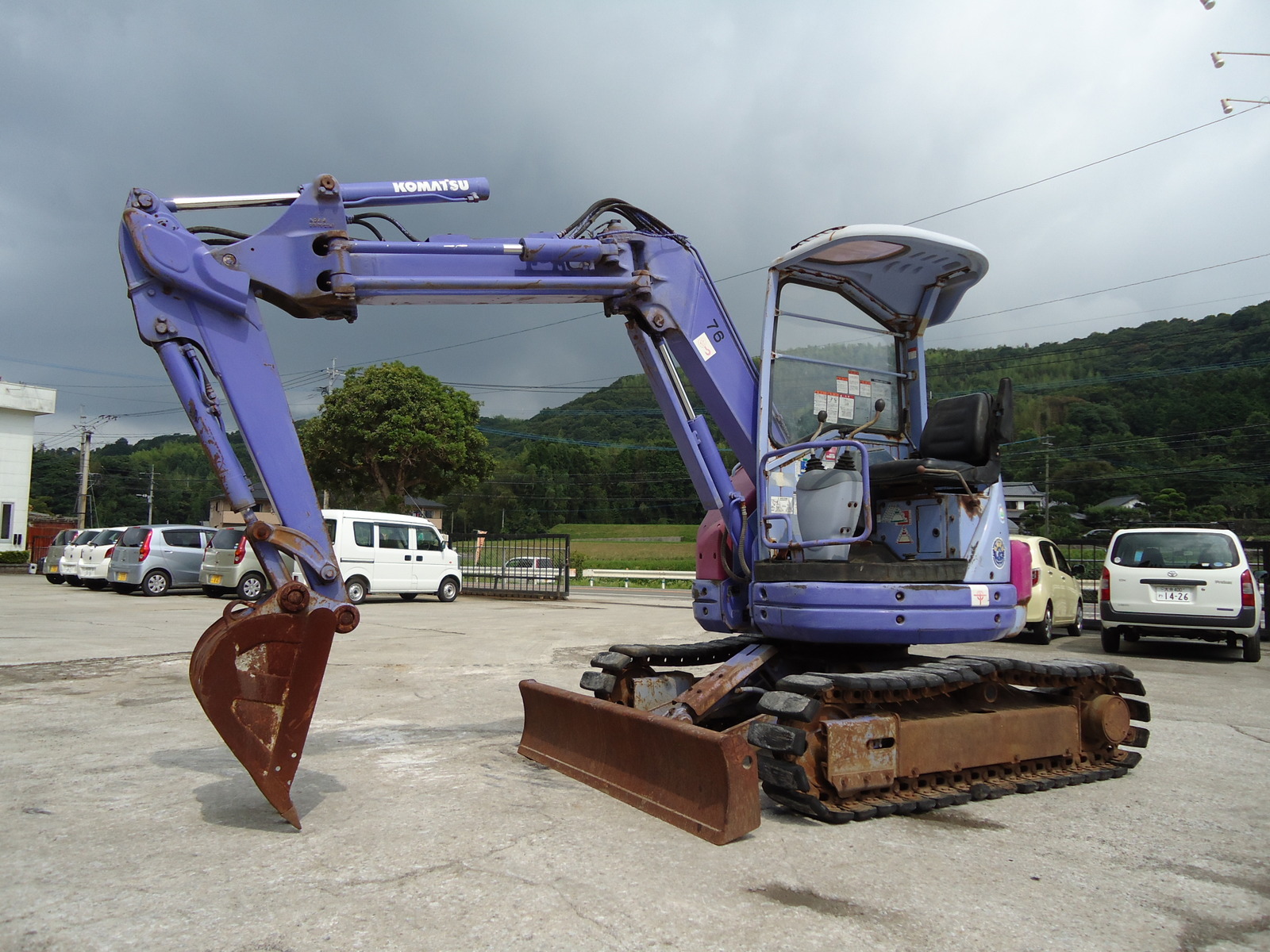 Used Construction Machine Used KOMATSU KOMATSU Excavator ~0.1m3 PC38UUM-2