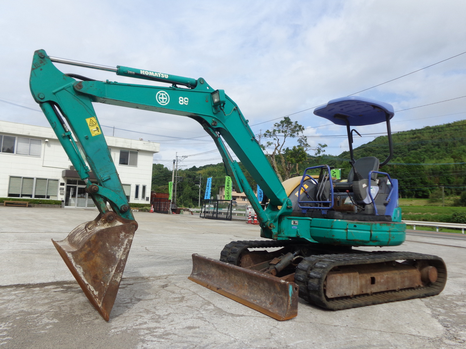 Used Construction Machine Used KOMATSU KOMATSU Excavator 0.2-0.3m3 PC40MR-1