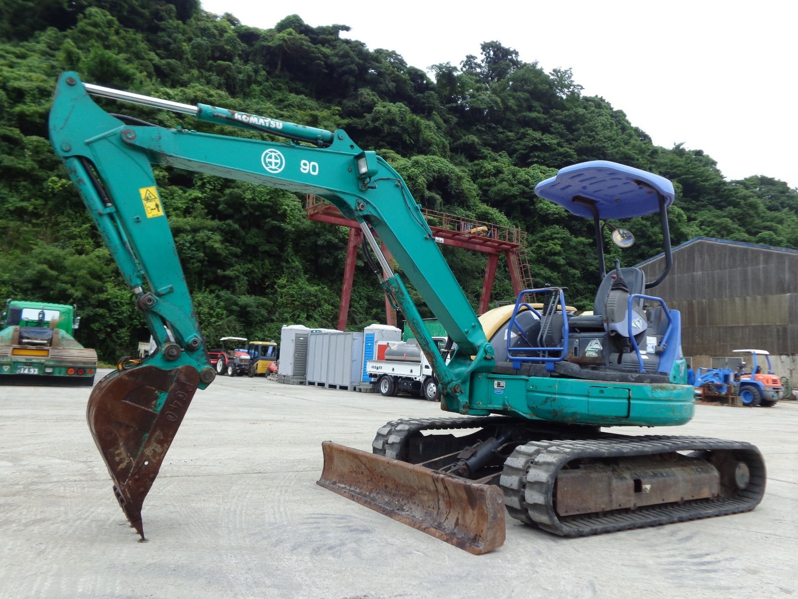 Used Construction Machine Used KOMATSU KOMATSU Excavator 0.2-0.3m3 PC40MR-1