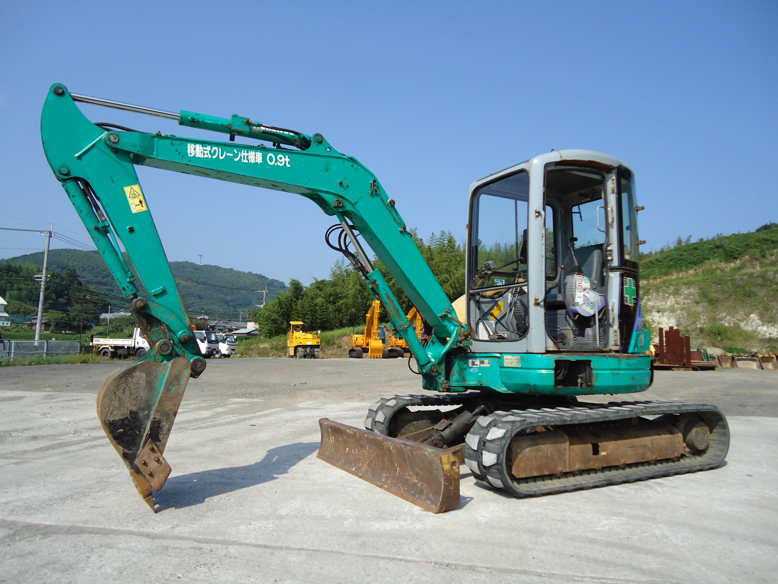 Used Construction Machine Used KOMATSU KOMATSU Excavator 0.2-0.3m3 PC45MR-1