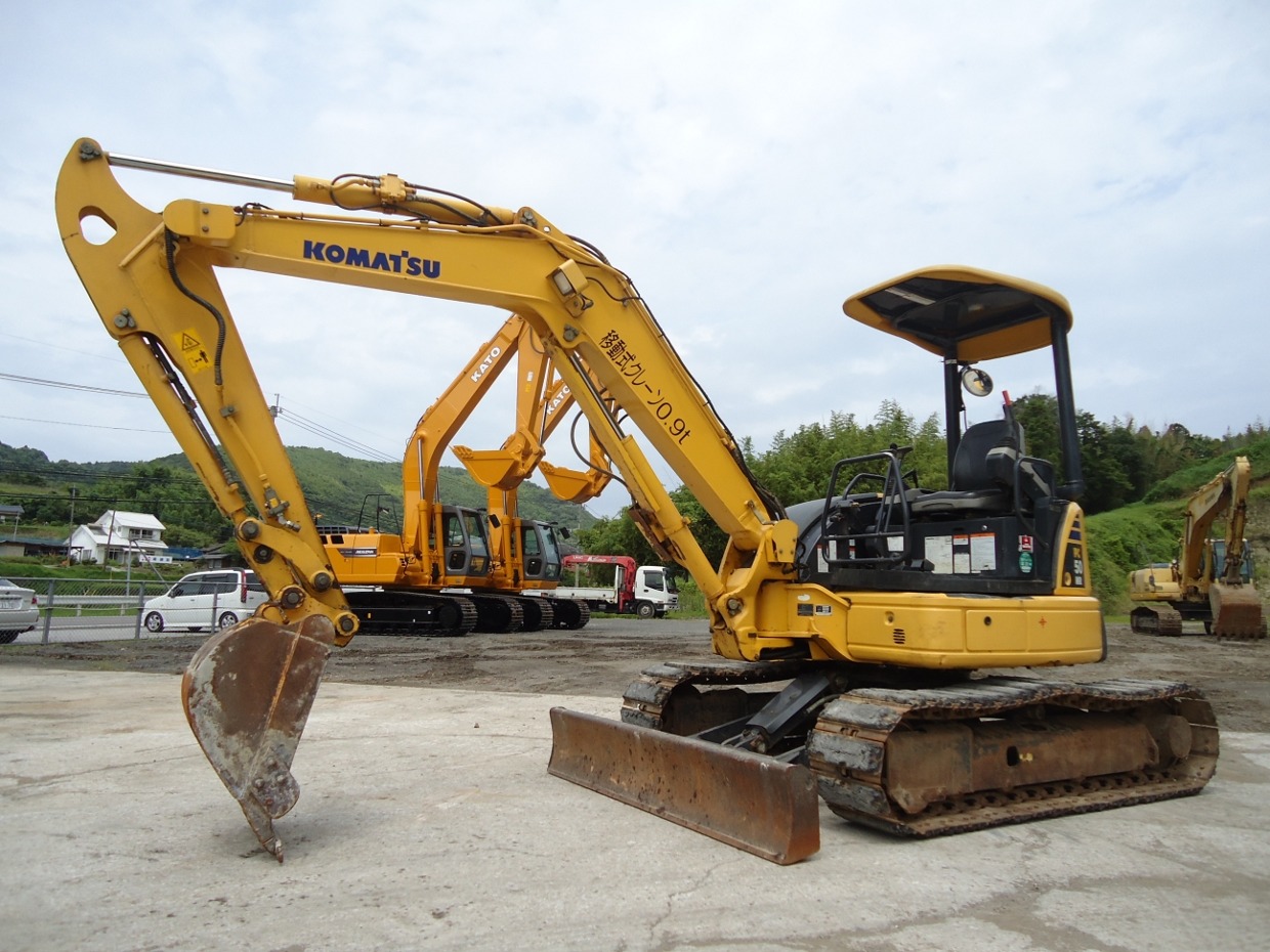 Used Construction Machine Used KOMATSU KOMATSU Excavator 0.2-0.3m3 PC50MR-2