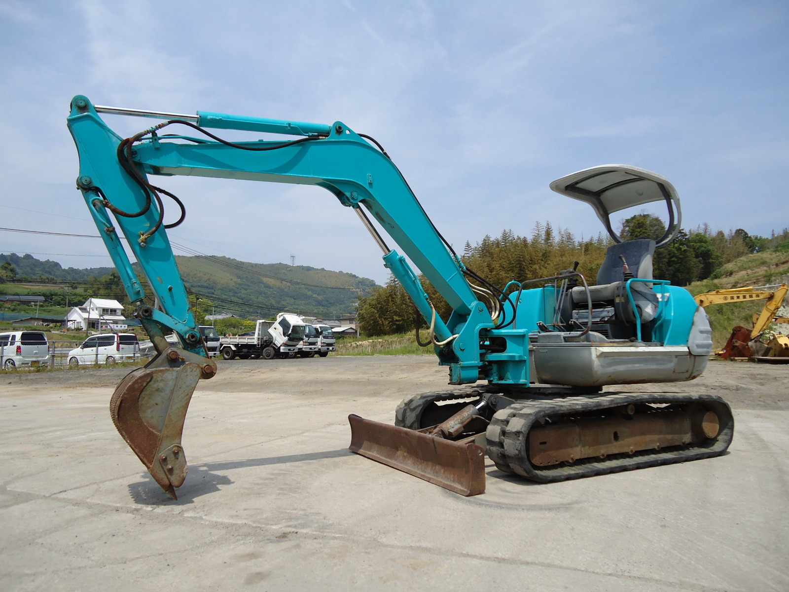 Used Construction Machine Used KOBELCO KOBELCO Excavator 0.2-0.3m3 SK045