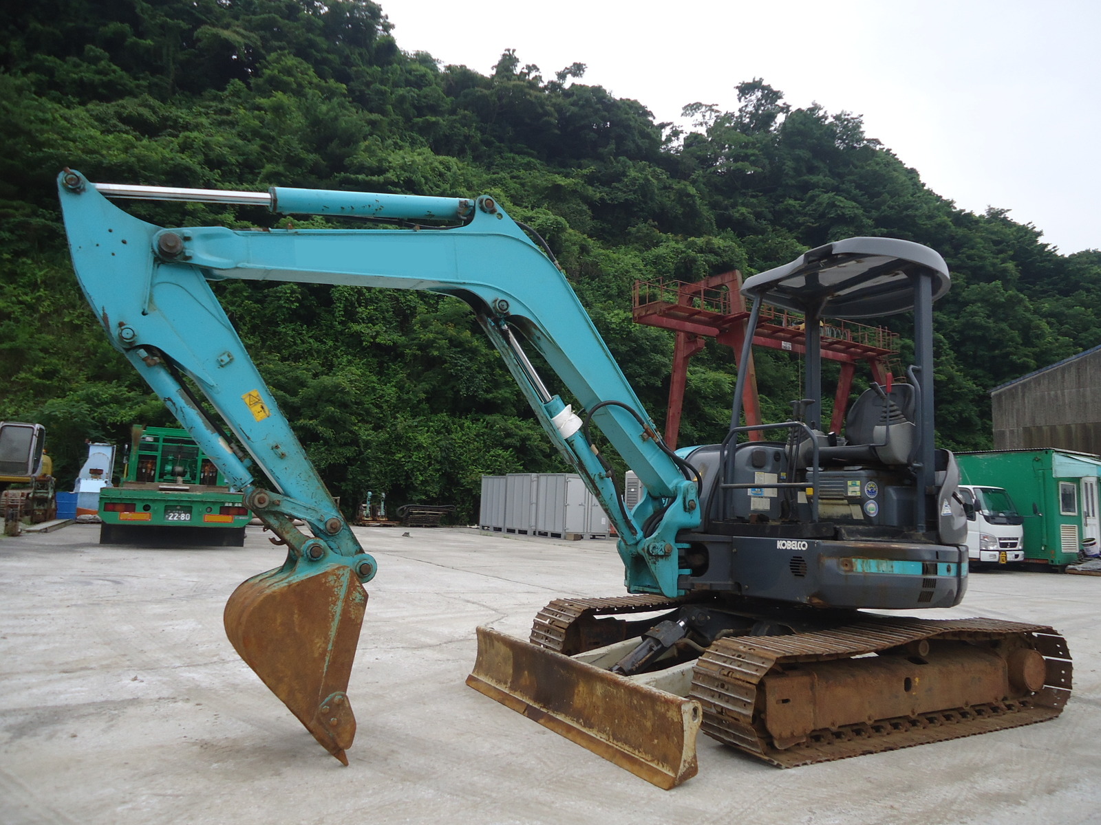 Used Construction Machine Used KOBELCO KOBELCO Excavator 0.2-0.3m3 SK50SR-3