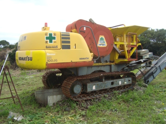 中古建設機械 中古 コマツ KOMATSU 自走式ジョークラッシャー  BR100JG-1E