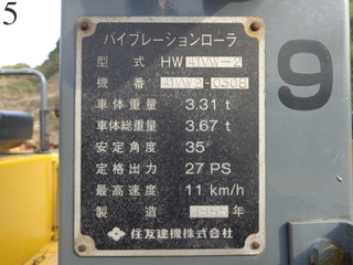 Used Construction Machine Used SUMITOMO SUMITOMO Roller Vibration rollers for paving HW41VW-2