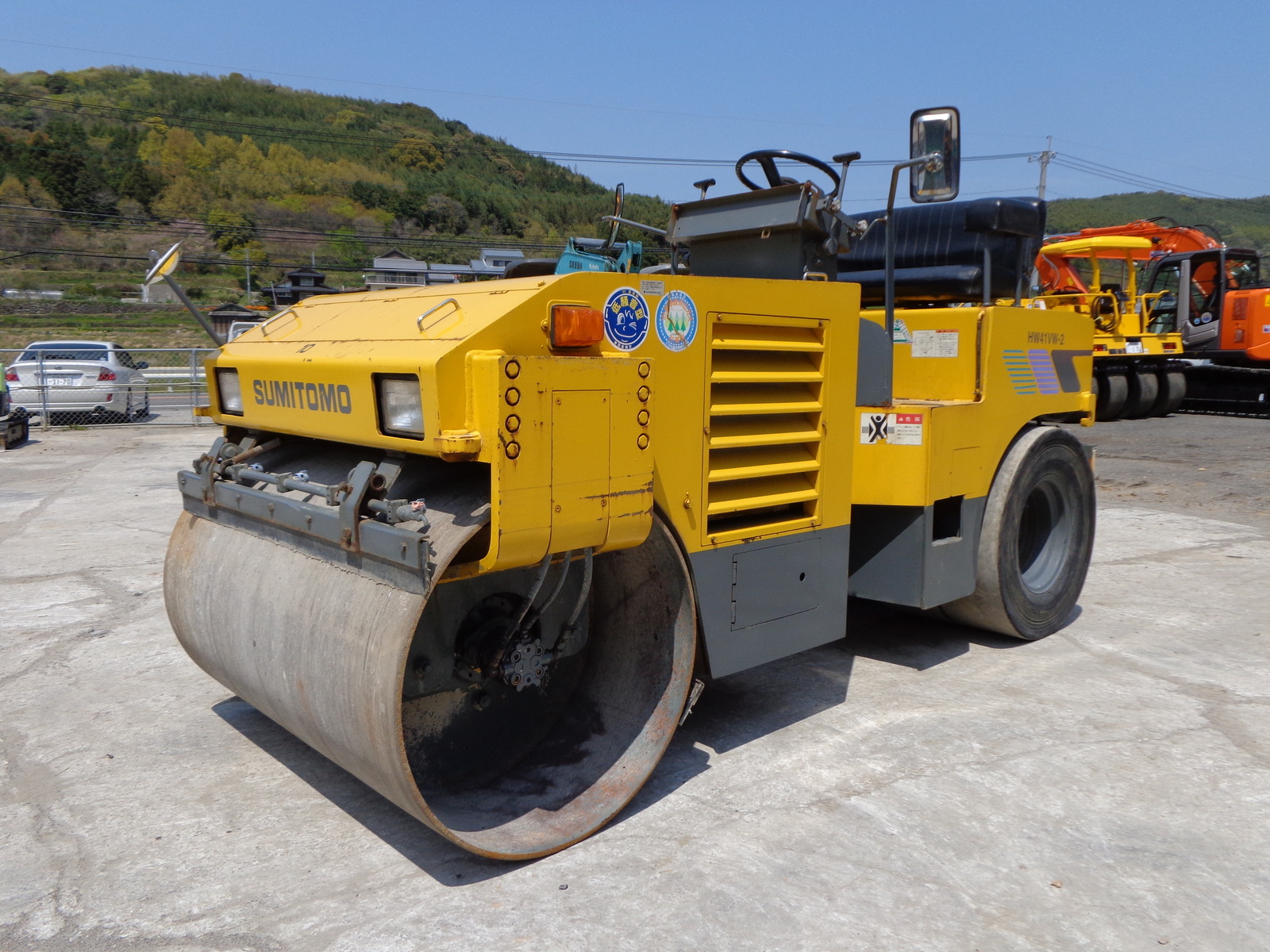 Used Construction Machine Used SUMITOMO SUMITOMO Roller Vibration rollers for paving HW41VW-2