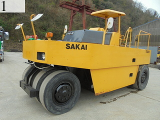 Used Construction Machine Used SAKAI SAKAI Roller Tire rollers TS200