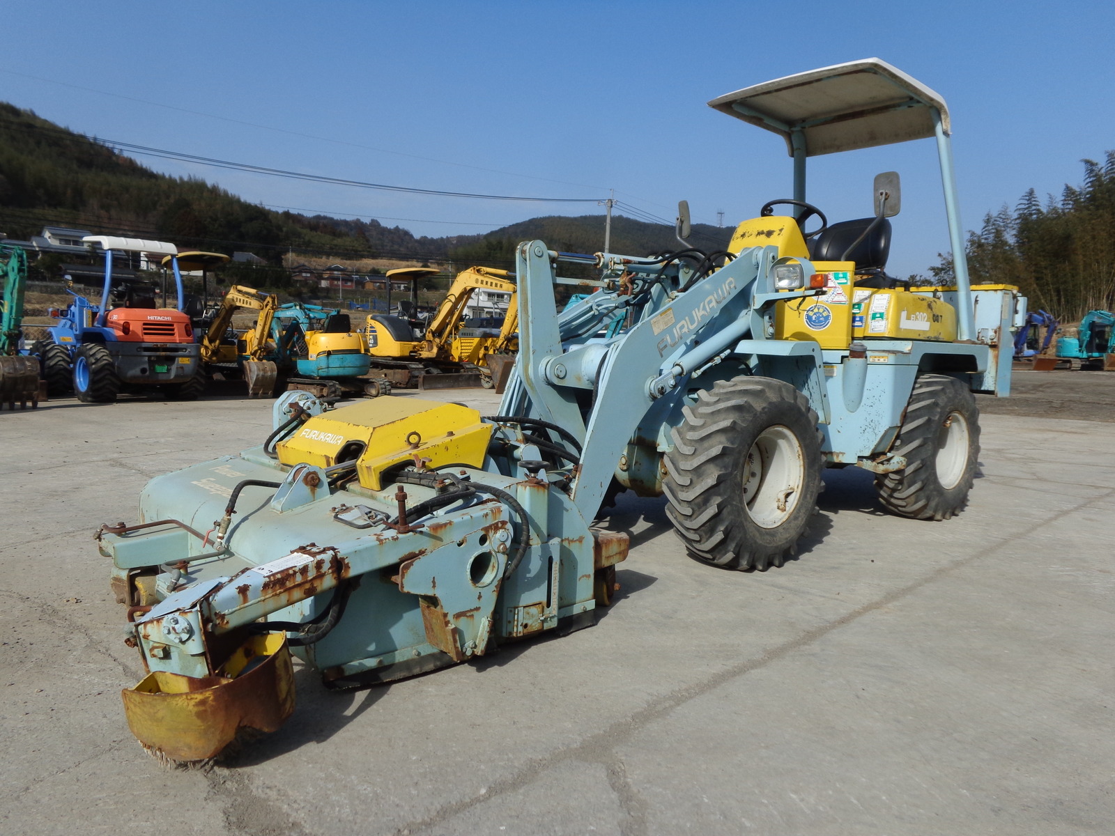 Used Construction Machine Used FURUKAWA FURUKAWA Wheel Loader smaller than 1.0m3 FL302