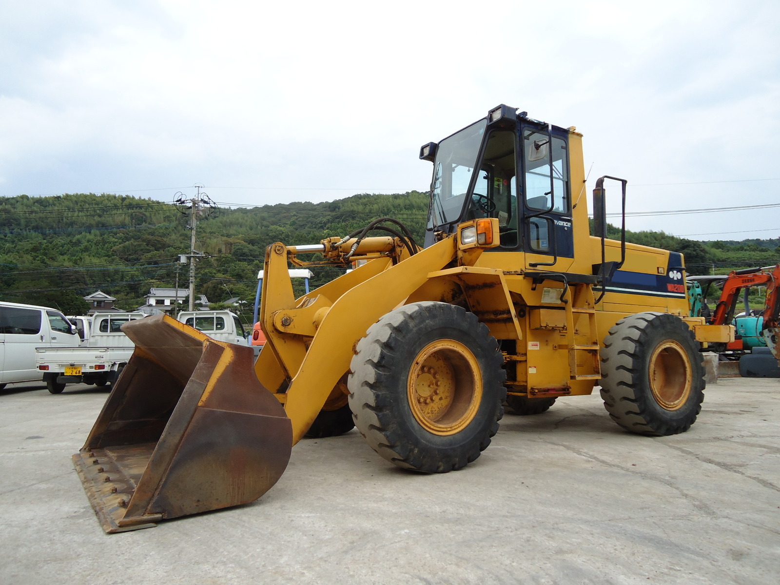 Used Construction Machine Used KOMATSU KOMATSU Wheel Loader bigger than 1.0m3 WA200-1