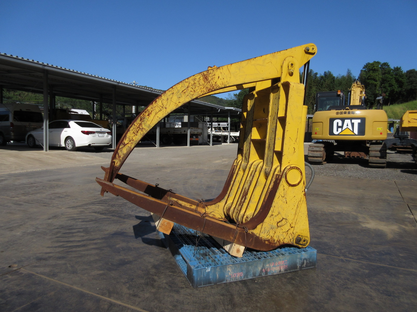 Used Construction Machine Used KOMATSU KOMATSU Forestry excavators Wheel log loader SF107P