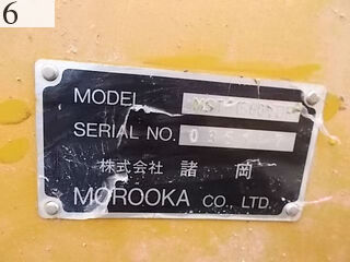 中古建設機械 中古 諸岡 MOROOKA クローラ・キャリア クルクルキャリア・全旋回キャリアダンプ MST-1500VDR