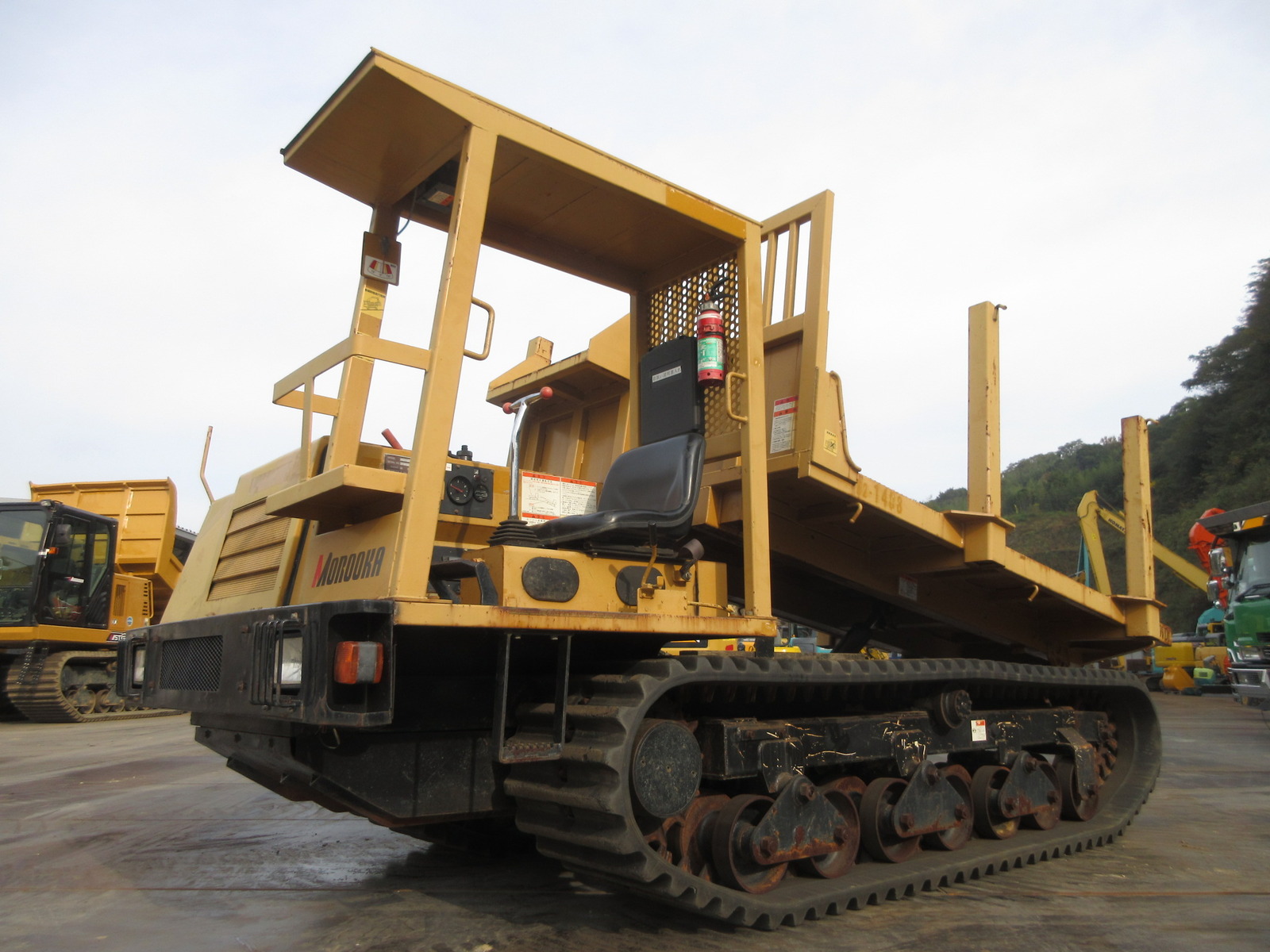 Used Construction Machine Used MITSUBISHI MITSUBISHI Forestry excavators Forwarder MST-600VDL