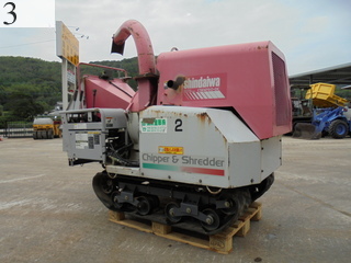 Used Construction Machine Used SHINDAIWA SHINDAIWA Mobile shredder Chipper CSD250-DC2K