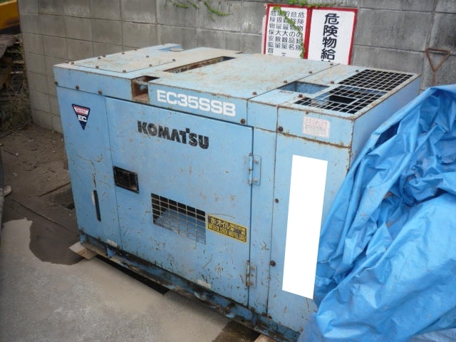 中古建設機械 中古 コマツ KOMATSU コンプレッサ  EC35SSB