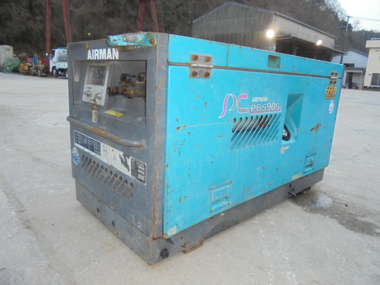 Used Construction Machine Used AIRMAN AIRMAN Compressor  PDS90S