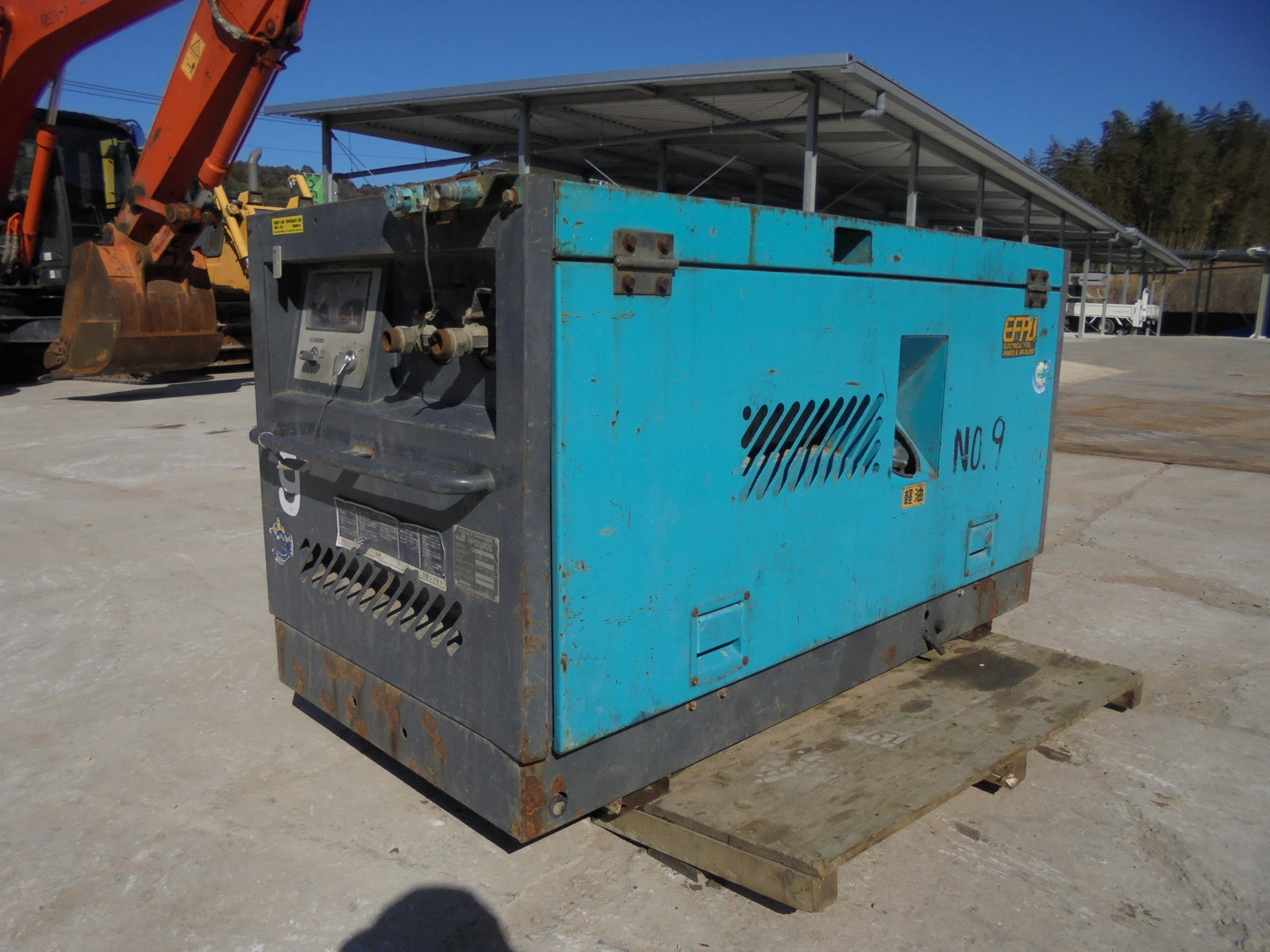 Used Construction Machine Used AIRMAN AIRMAN Compressor  PDS90S