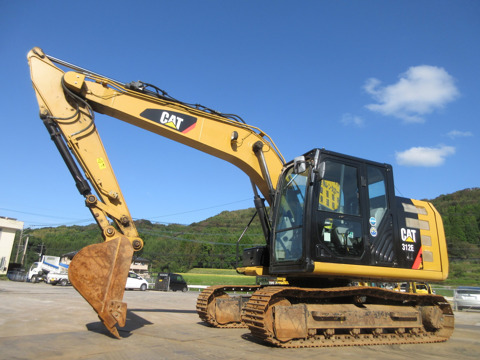 Used Construction Machine Used CAT CAT Excavator 0.4-0.5m3 312E