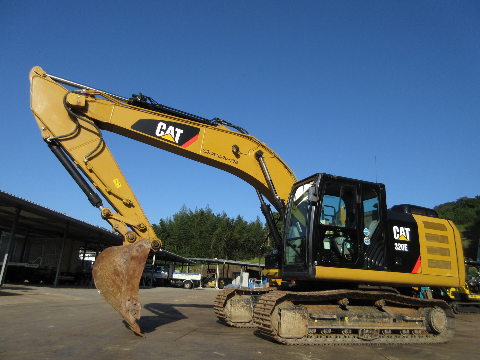 Used Construction Machine Used CAT CAT Excavator 0.7-0.9m3 320E-2