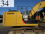 Used Construction Machine Used CAT CAT Excavator 0.7-0.9m3 320E-2