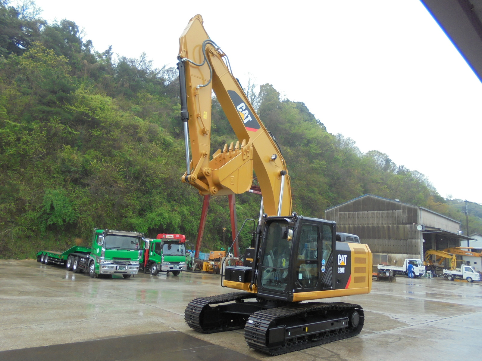 Used Construction Machine Used CAT CAT Excavator 0.7-0.9m3 320E-2