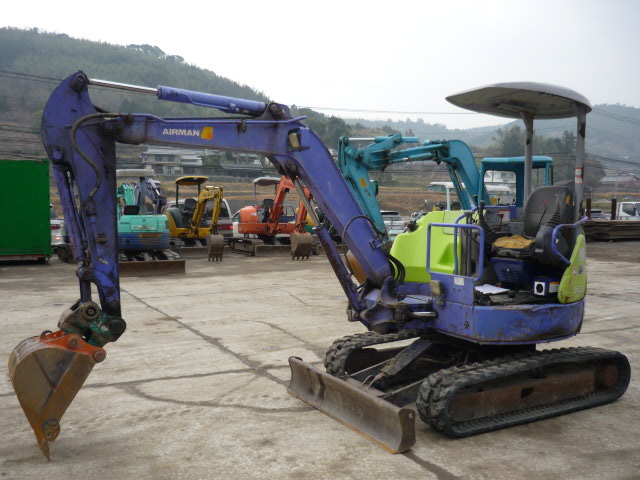 Used Construction Machine Used AIRMAN AIRMAN Excavator ~0.1m3 AX33U