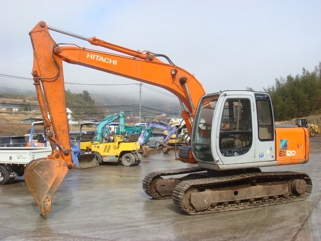 Used Construction Machine Used HITACHI HITACHI Excavator 0.4-0.5m3 EX120-5