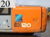 Used Construction Machine Used HITACHI HITACHI Excavator 0.4-0.5m3 EX120-5