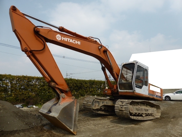 中古建設機械 中古 日立建機 HITACHI 油圧ショベル・バックホー ０．７－０．９立米 EX200