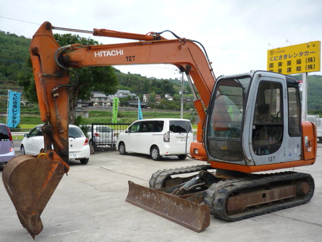 中古建設機械 中古 日立建機 HITACHI 油圧ショベル・バックホー ０．２－０．３立米 EX60-5