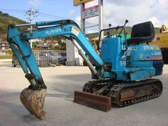 Used Construction Machine Used KUBOTA KUBOTA Excavator ~0.1m3 K-005