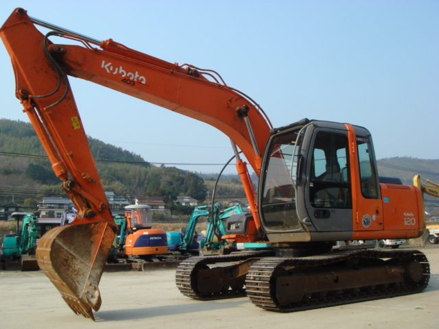 Used Construction Machine Used KUBOTA KUBOTA Excavator 0.4-0.5m3 K-120