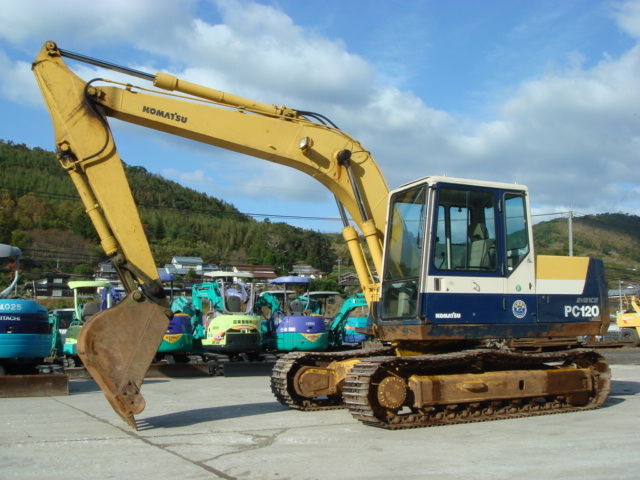 Used Construction Machine Used KOMATSU KOMATSU Excavator 0.4-0.5m3 PC120-5