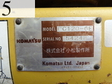 Used Construction Machine Used KOMATSU KOMATSU Excavator 0.4-0.5m3 PC120-6E