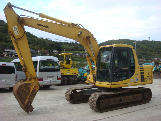 Used Construction Machine Used KOMATSU KOMATSU Excavator 0.4-0.5m3 PC120-6E