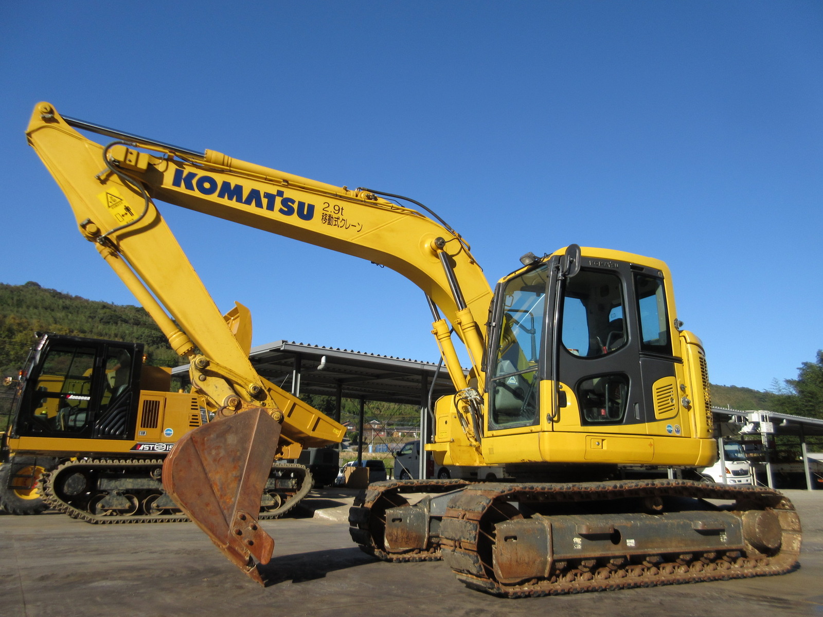 Used Construction Machine Used KOMATSU KOMATSU Excavator 0.4-0.5m3 PC128US-10