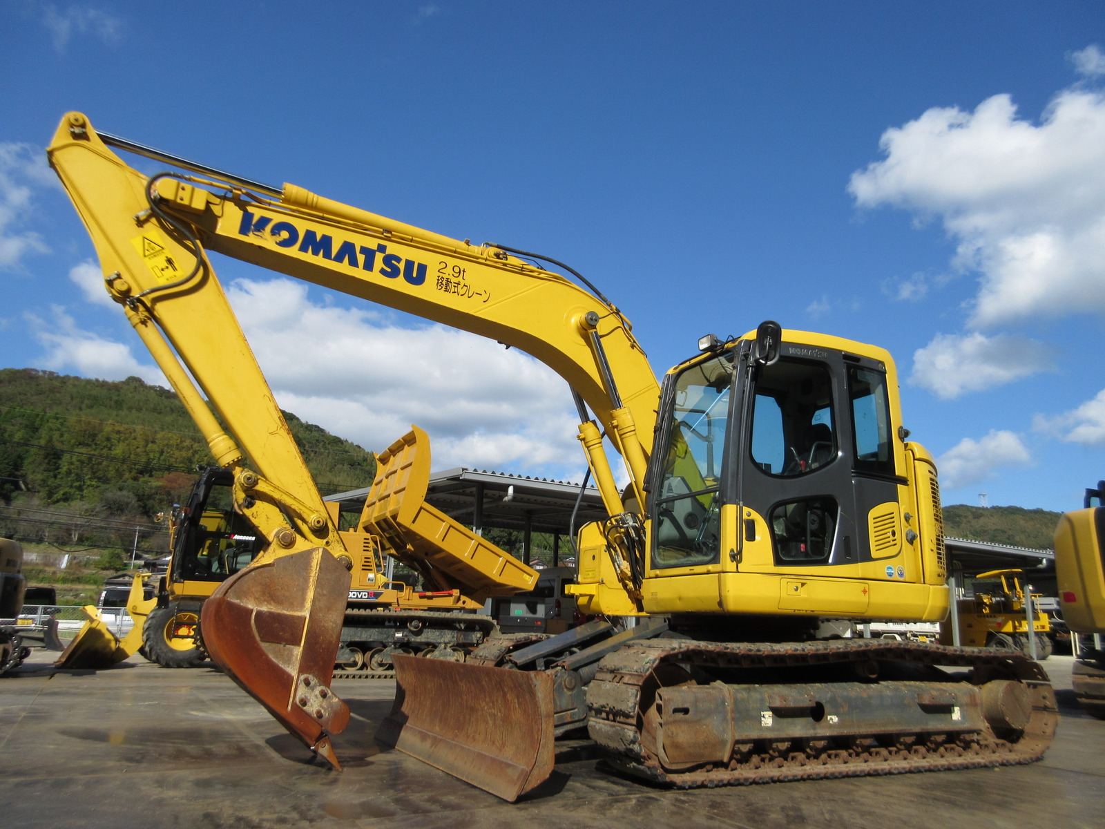 Used Construction Machine Used KOMATSU KOMATSU Excavator 0.4-0.5m3 PC128US-10