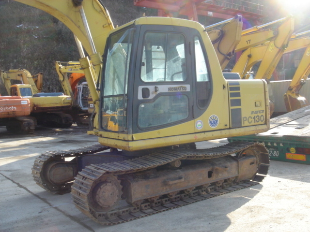 Used Construction Machine Used KOMATSU KOMATSU Excavator 0.4-0.5m3 PC130-6E