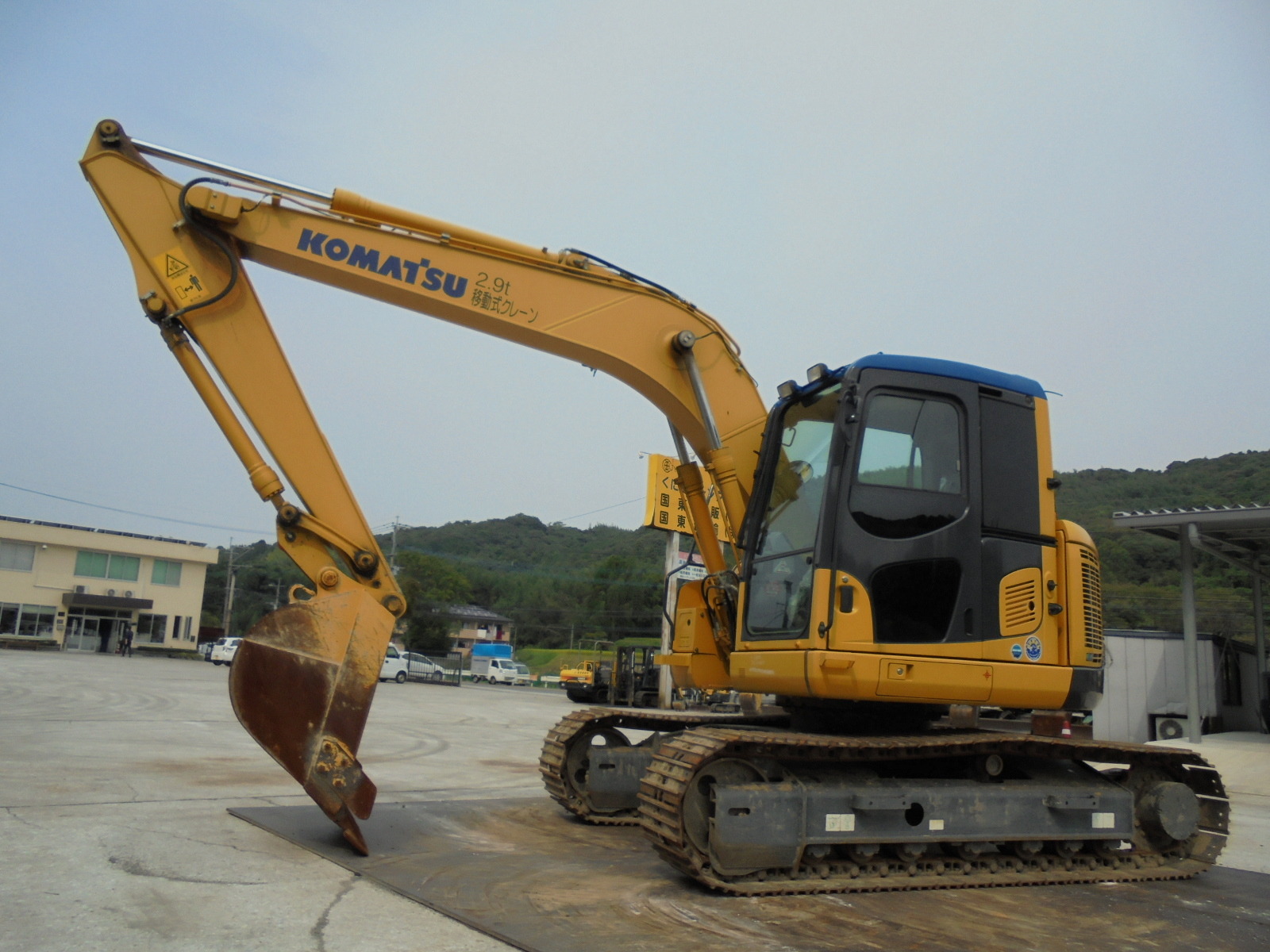 Used Construction Machine Used KOMATSU KOMATSU Excavator 0.4-0.5m3 PC138US-8