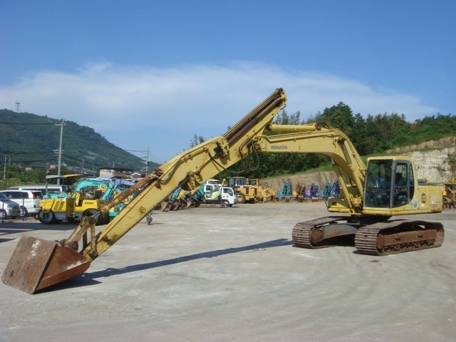 Used Construction Machine Used KOMATSU KOMATSU Excavator 0.7-0.9m3 PC200LC-6