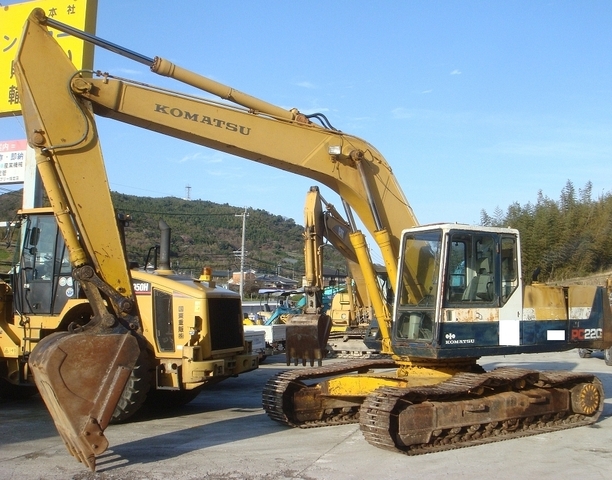 Used Construction Machine Used KOMATSU KOMATSU Excavator 0.7-0.9m3 PC220-5