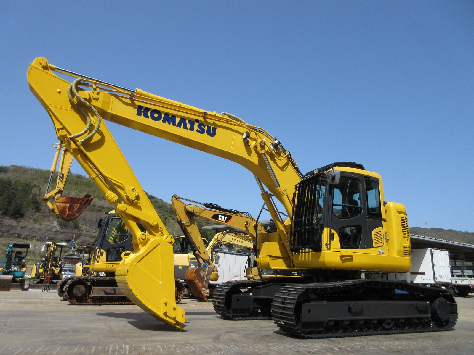 中古建設機械 中古 コマツ KOMATSU 解体機 バックホー解体仕様 PC228US-10