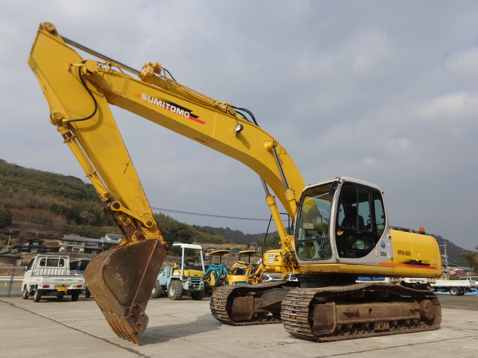 Used Construction Machine Used SUMITOMO SUMITOMO Excavator 0.7-0.9m3 SH200-3