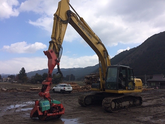 Used Construction Machine Used SUMITOMO SUMITOMO Forestry excavators Processor SH200-5