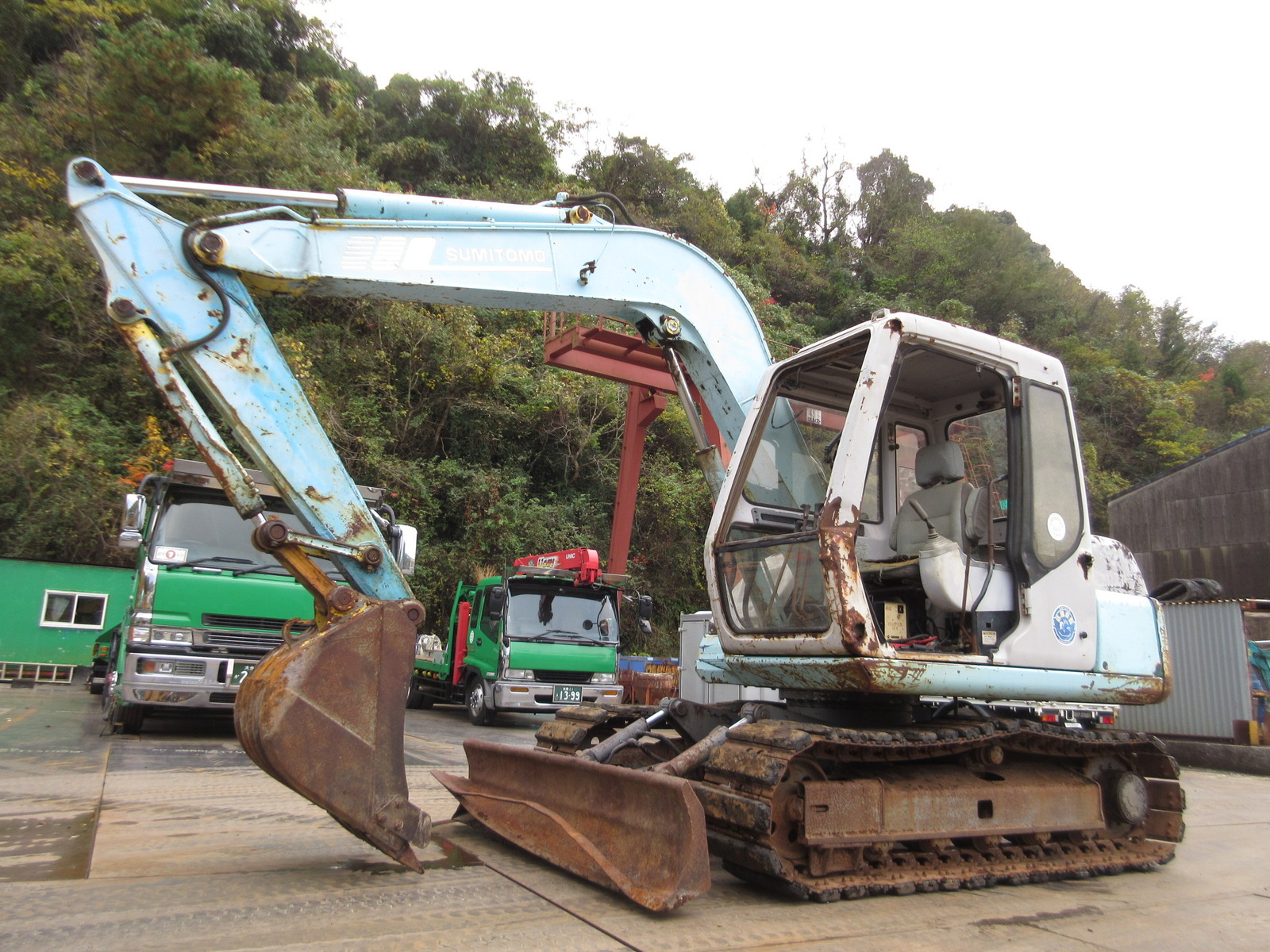 Used Construction Machine Used SUMITOMO SUMITOMO Excavator 0.2-0.3m3 SH60X-2