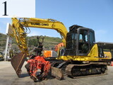 Used Construction Machine Used SUMITOMO SUMITOMO Forestry excavators Processor SH75X-6A