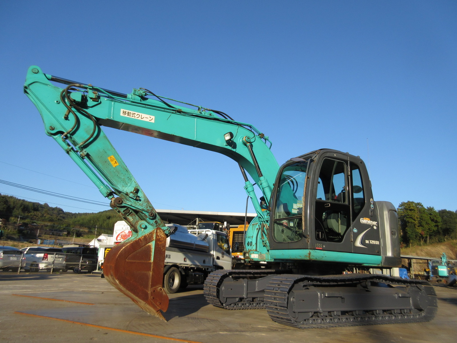 Used Construction Machine Used KOBELCO KOBELCO Excavator 0.4-0.5m3 SK125SR