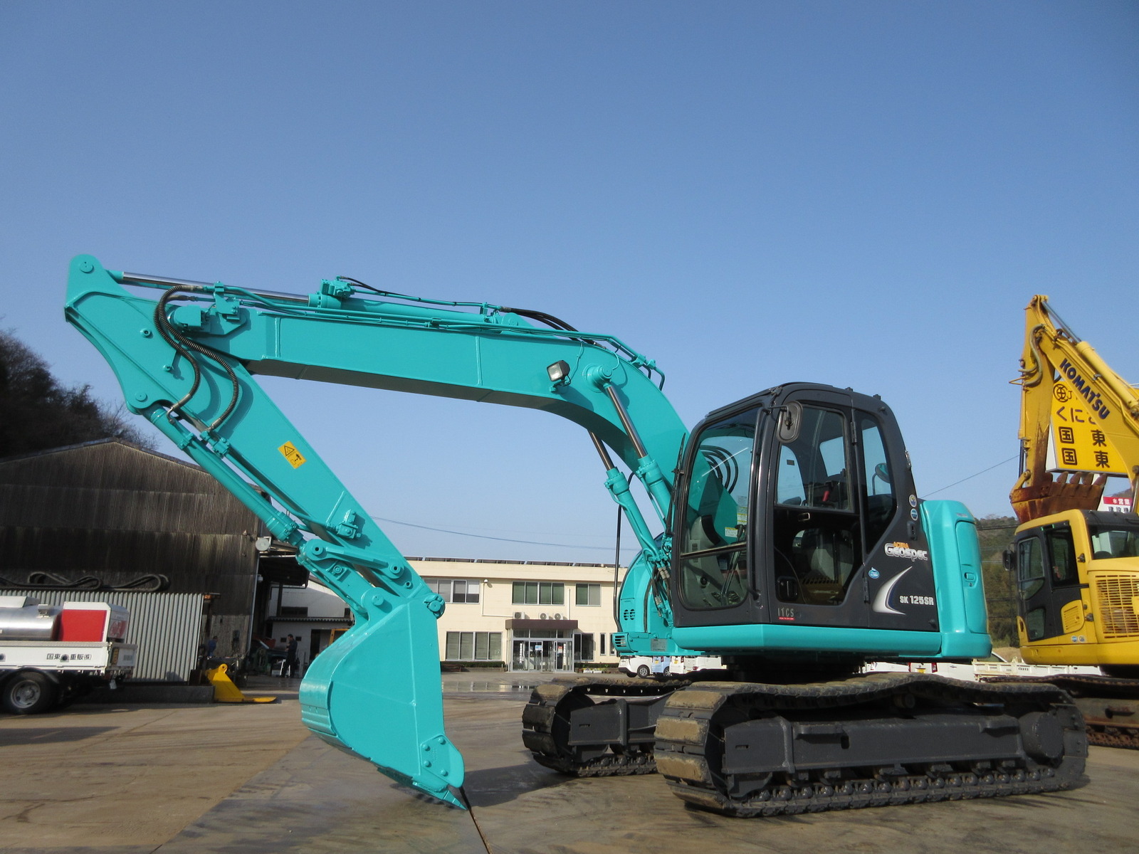 中古建設機械 中古 コベルコ建機 KOBELCO 油圧ショベル・バックホー ０．４－０．５立米 SK125SR